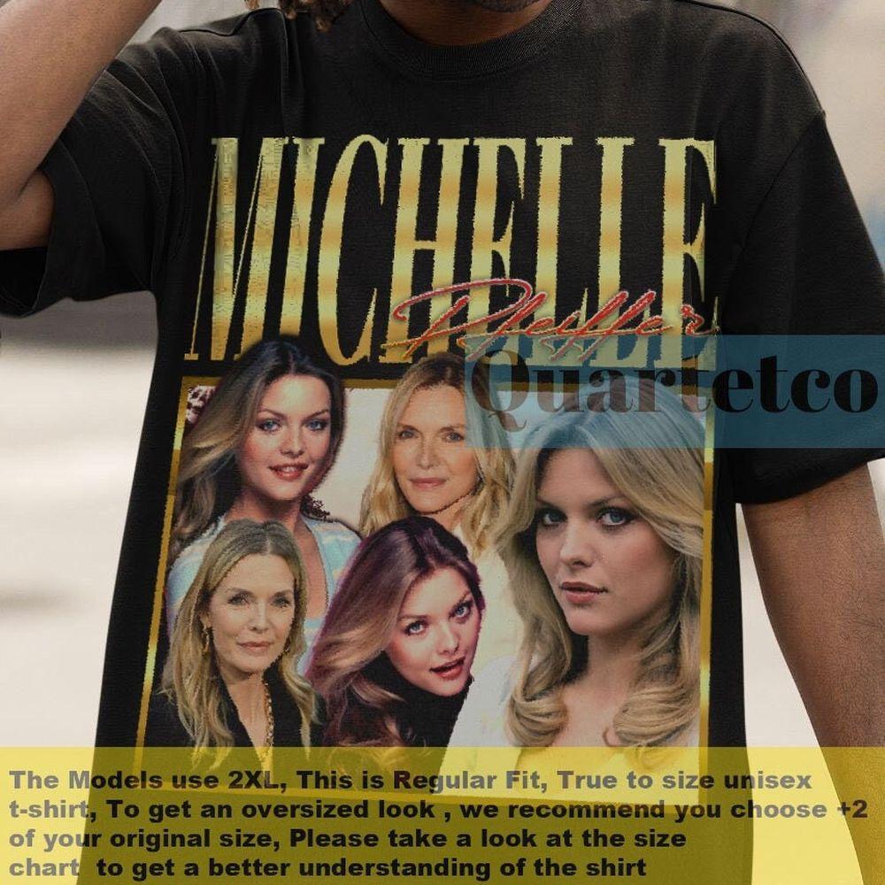 Vintage Michelle Pfeiffer 3 Vuitino Shirt Vintage Michelle Pfeiffer 3 Vuitino Shirt